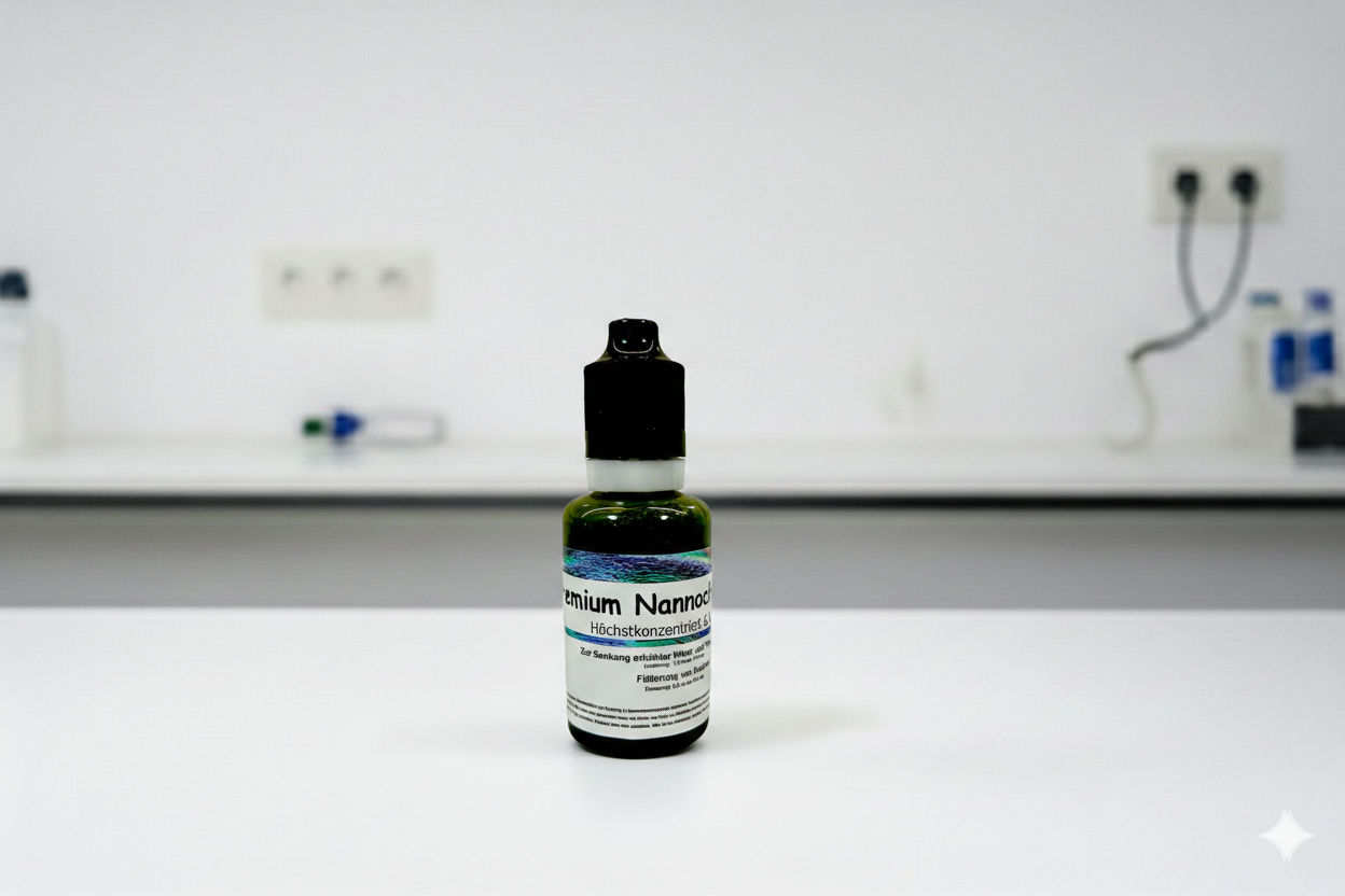 Nannochloropsis Salina Konzentrat – Lebendes Algenkonzentrat 30 ml