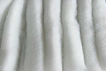 Hochleistungs-Filterwatte aus weißer Polyesterfaser