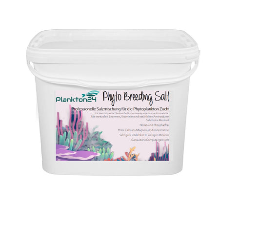 Plankton24 Phyto Breeding Salt - Professionelles Zuchtsalz für maximale Phytoplankton-Dichte