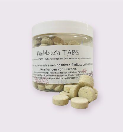 Plankton24 Knoblauch TABS (Garlic) – Natürlicher Immun-Boost für Ihre Zierfische ( 4x200 ml )