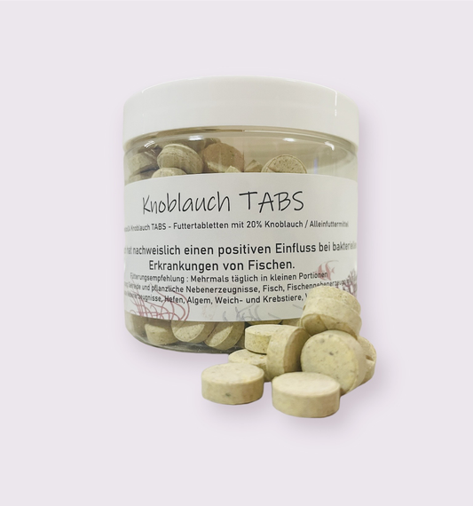 Plankton24 Knoblauch TABS (Garlic) – Natürlicher Immun-Boost für Ihre Zierfische ( 4x200 ml )