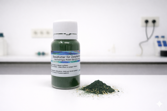 Staubfutter für die Kultivierung von Zooplankton -  Optimiert für die Zucht von Rädertierchen & Tigerpods