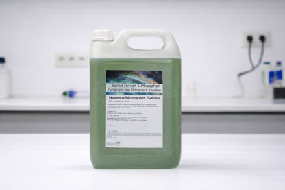 Nannochloropsis salina zur Senkung von Nitrat und Phosphat Der natürliche Nährstoff-Manager & Korallen-Booster