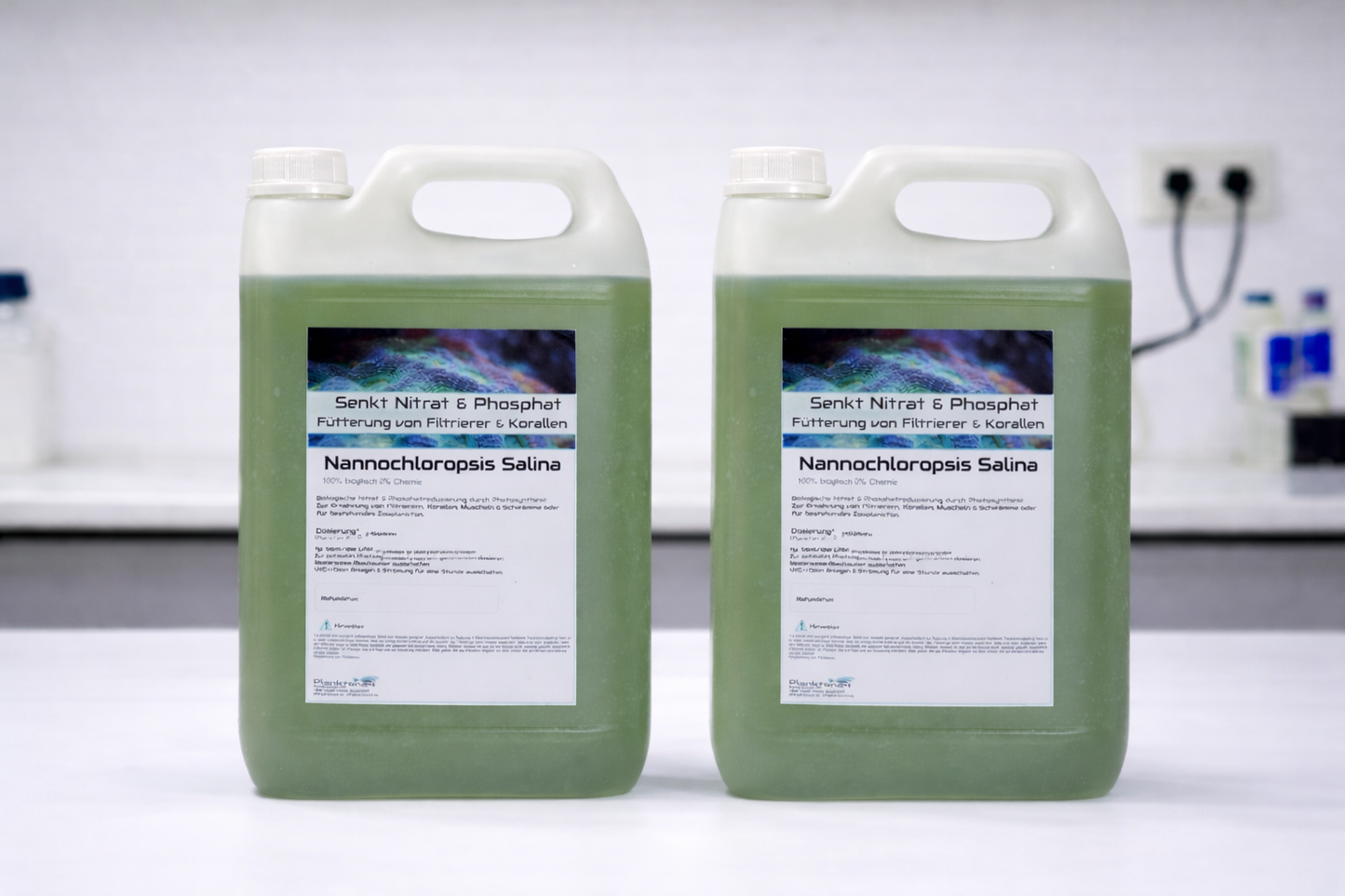 Nannochloropsis salina zur Senkung von Nitrat und Phosphat Der natürliche Nährstoff-Manager & Korallen-Booster