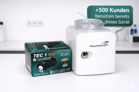 Automatisches Dosier- und Kühlsystem für Flüssigfutter / Plankton / Zooplankton