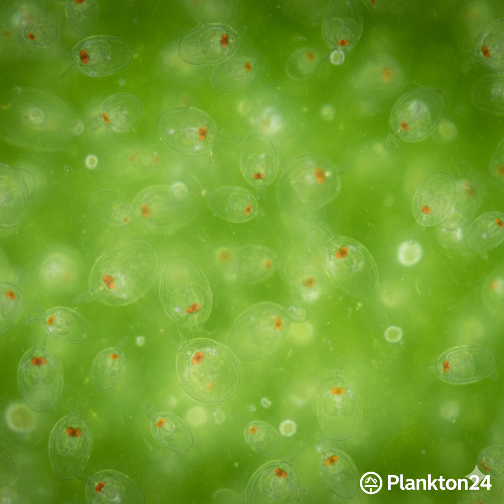 Brachionus - Marine Rädertierchen - Lebende Copepoden