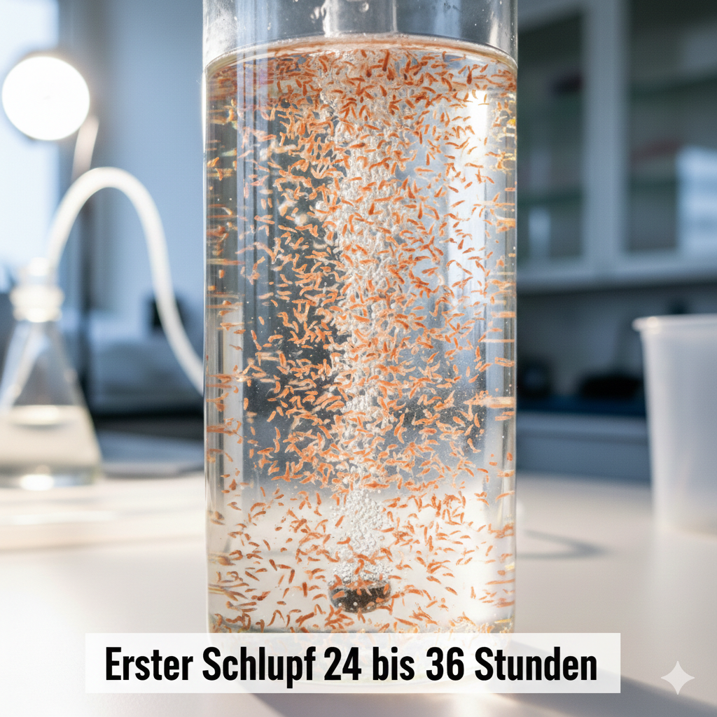 Plankton24 Artemia-Zuchtansatz: Das Komplett-Paket - Starten Sie Ihre eigene Artemia-Zucht