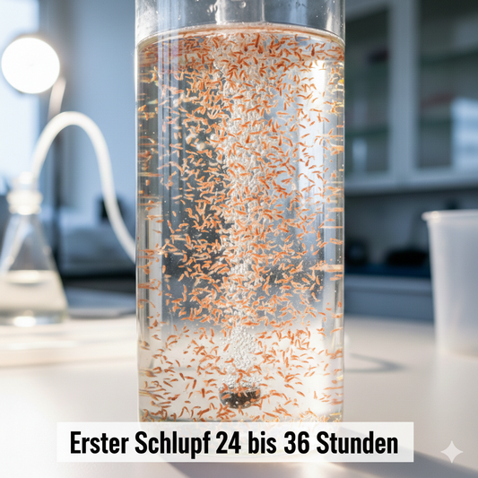Plankton24 Artemia-Zuchtansatz: Das Komplett-Paket - Starten Sie Ihre eigene Artemia-Zucht