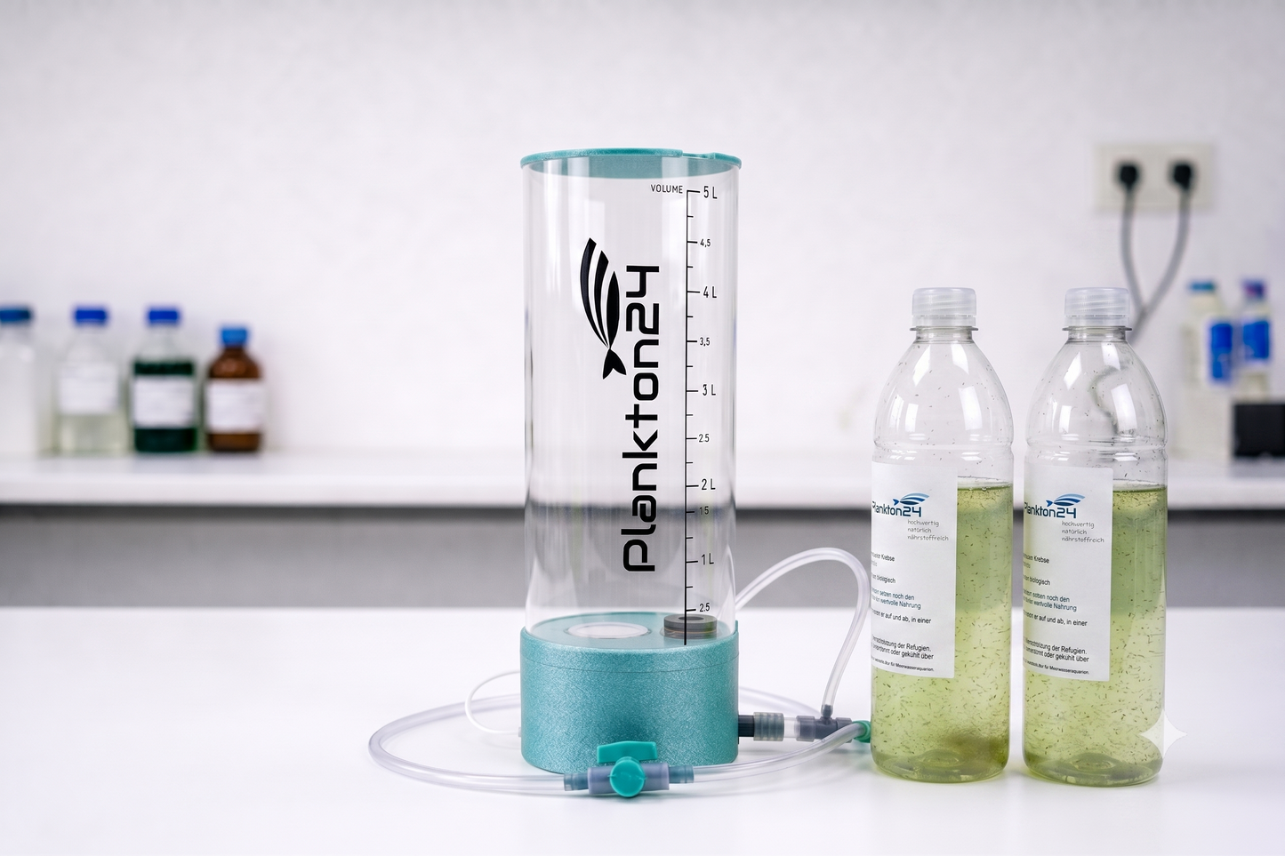 PlanktonFlow Pro Zooplankton Reaktor | Produziere dein eigenes Lebendfutter! GRATIS Zuchtansatz