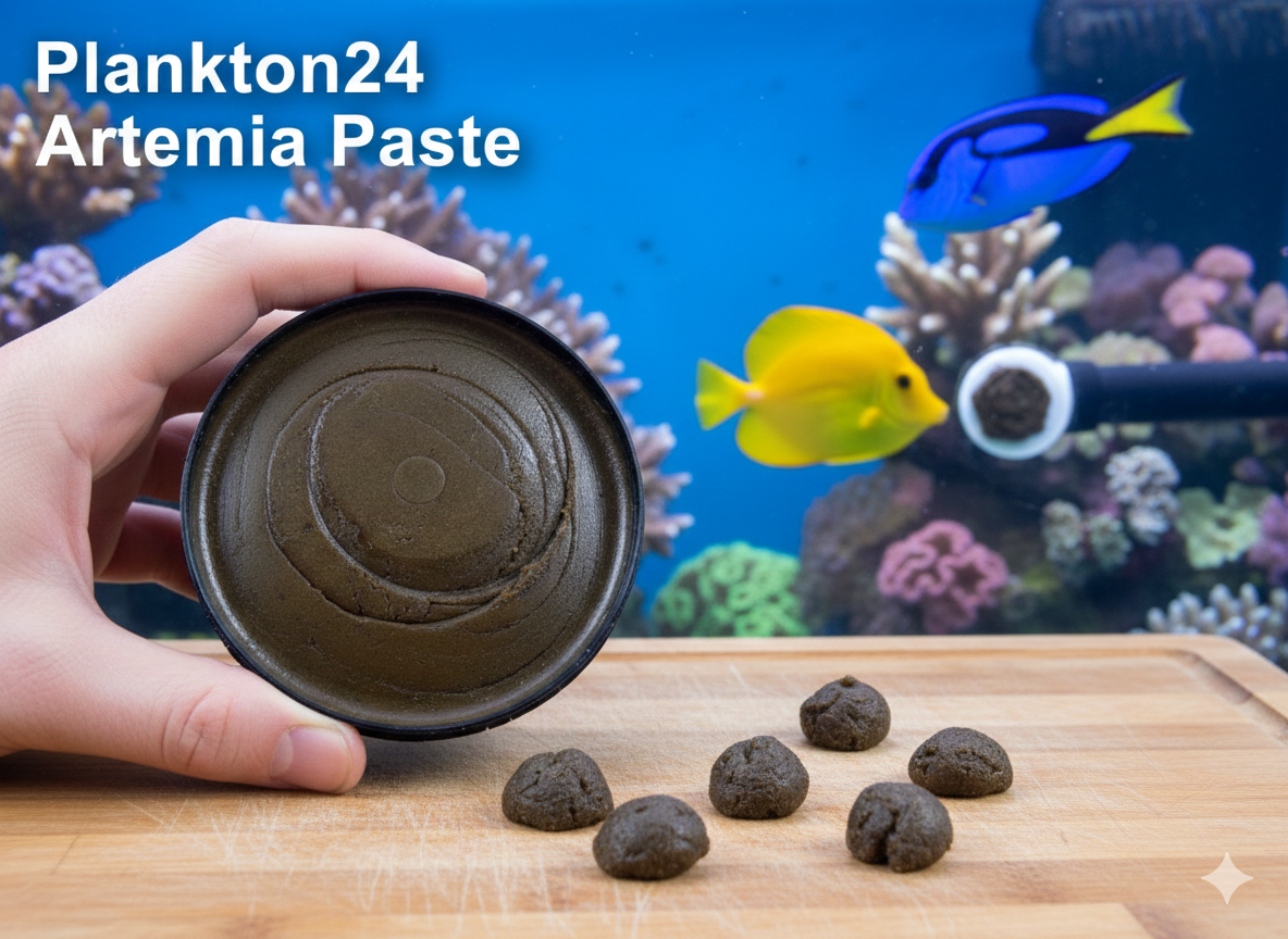 Plankton24 Artemia-Paste – Der Protein-Snack zum Anhaften & Modellieren