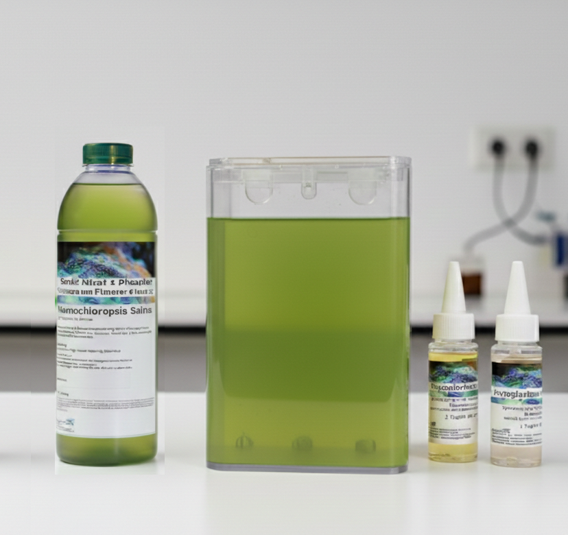 Nannochloropsis Salina Zuchtansatz – Ihr Start in die Phytoplankton-Zucht